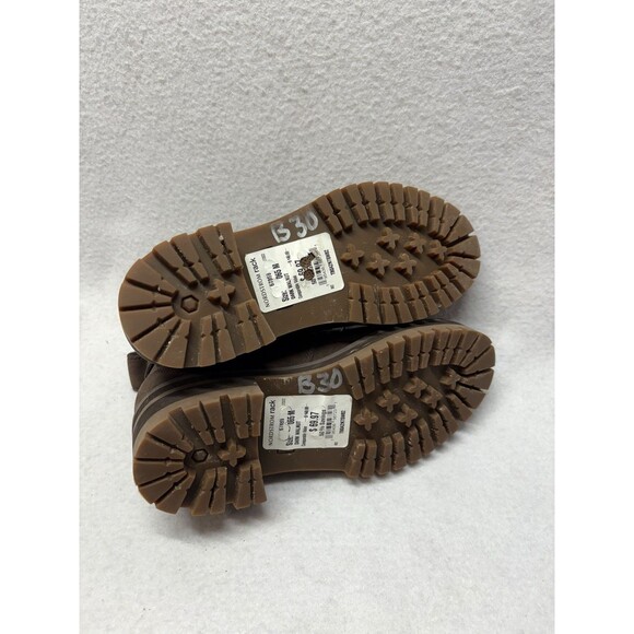 Timberland womens 6.5 Courmayeur Chukka leather Brown LugSole Chunky Ankle boot - Picture 7 of 7